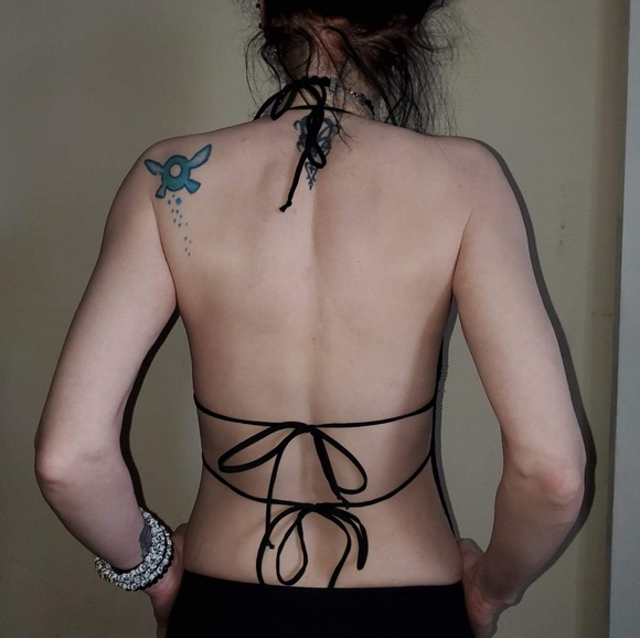 Black Beaded Shirt - Picture 3 of 3